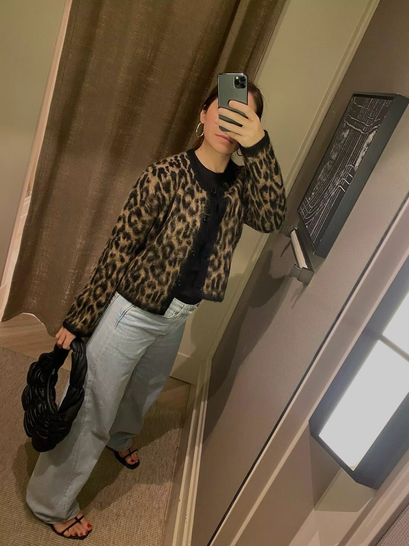 New Leopard Cardigan