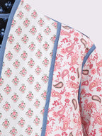 Reversible Quilted Patchwork Oversized Cropped Boho Jacket