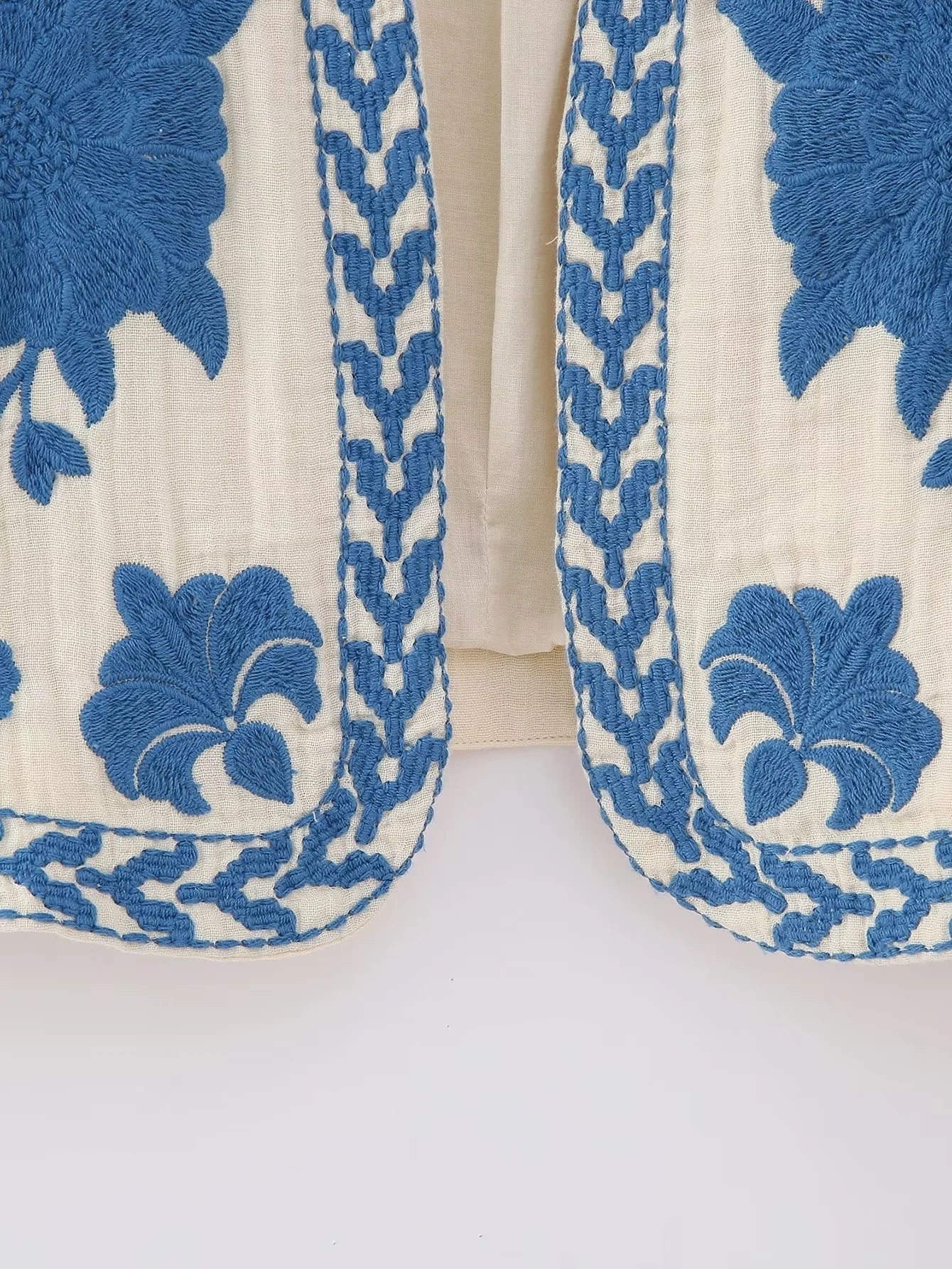 Embroidered Gilet Waistcoat