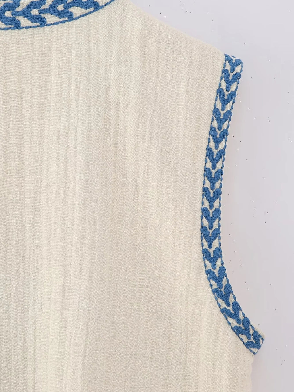 Embroidered Gilet Waistcoat