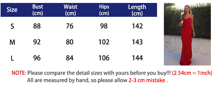 Ruffles Chiffon Long Dress