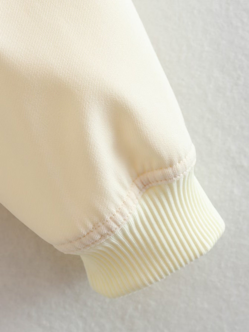 Oversized Bomber Cropped Shoulder Padded Jacket