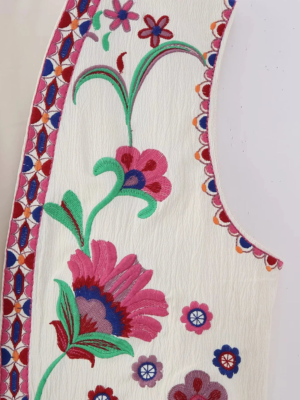 Embroidered Gilet Waistcoat