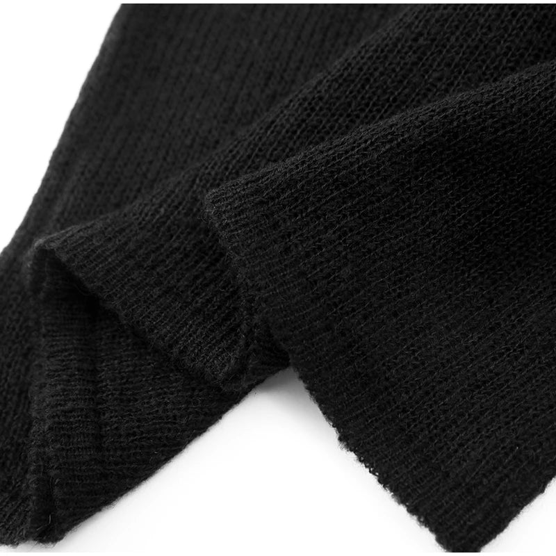 See Through Shoulder Padded Sweater