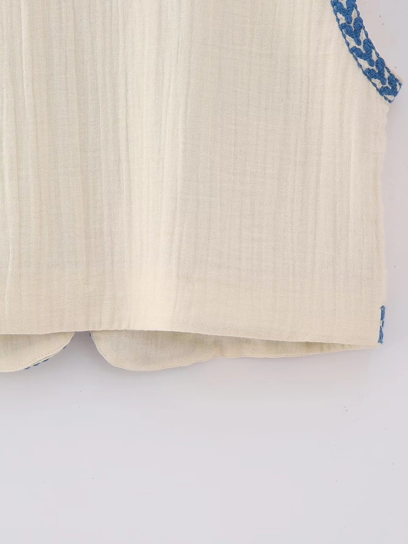 Embroidered Gilet Waistcoat