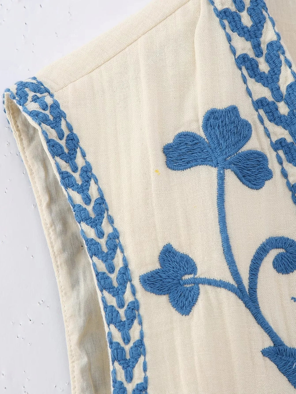 Embroidered Gilet Waistcoat