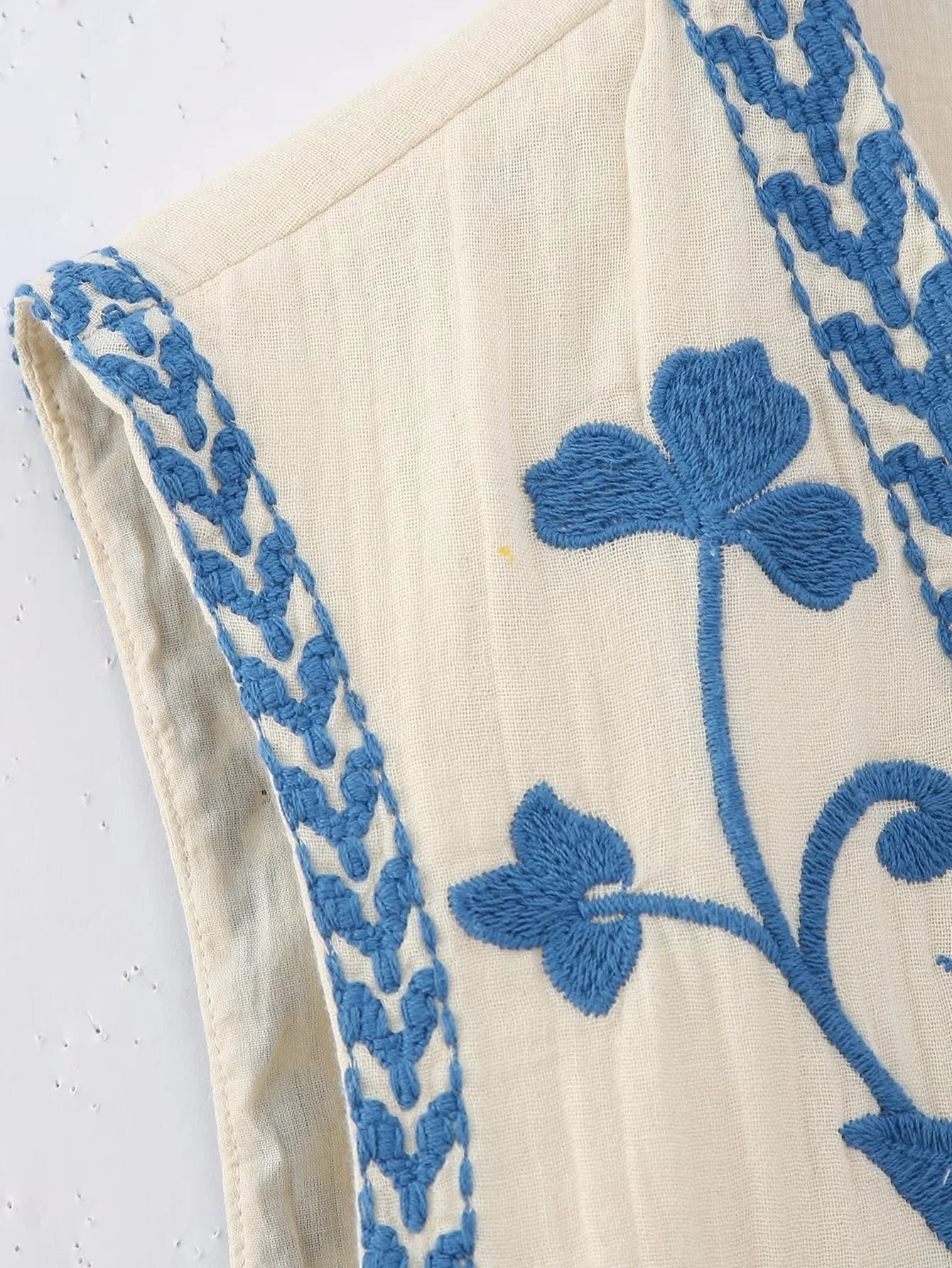 Embroidered Gilet Waistcoat