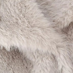 Faux Fur Long Hair Single-Breasted Short Jacket