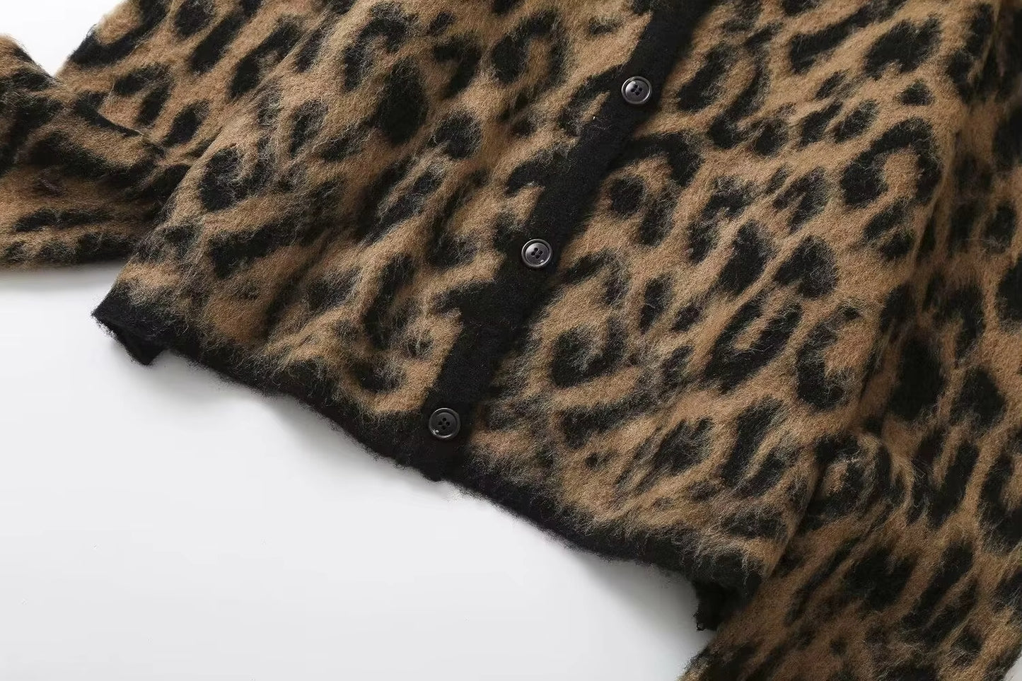 New Leopard Cardigan