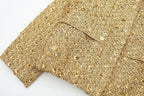 Gold Sequins Bomber Jacket