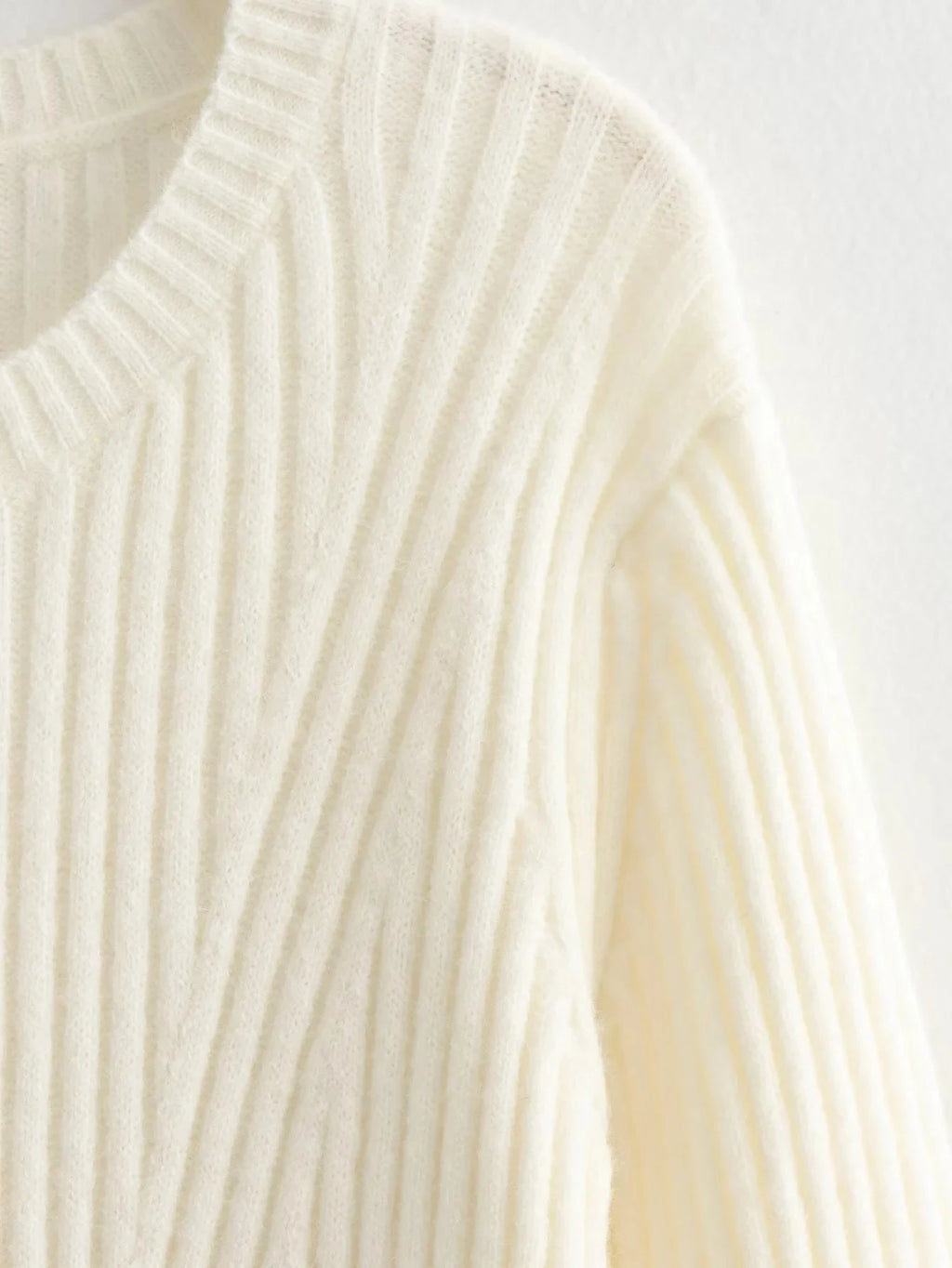 Ribbed Knitted Mini Dress