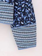 Reversible Quilted Patchwork Oversized Cropped Boho Jacket