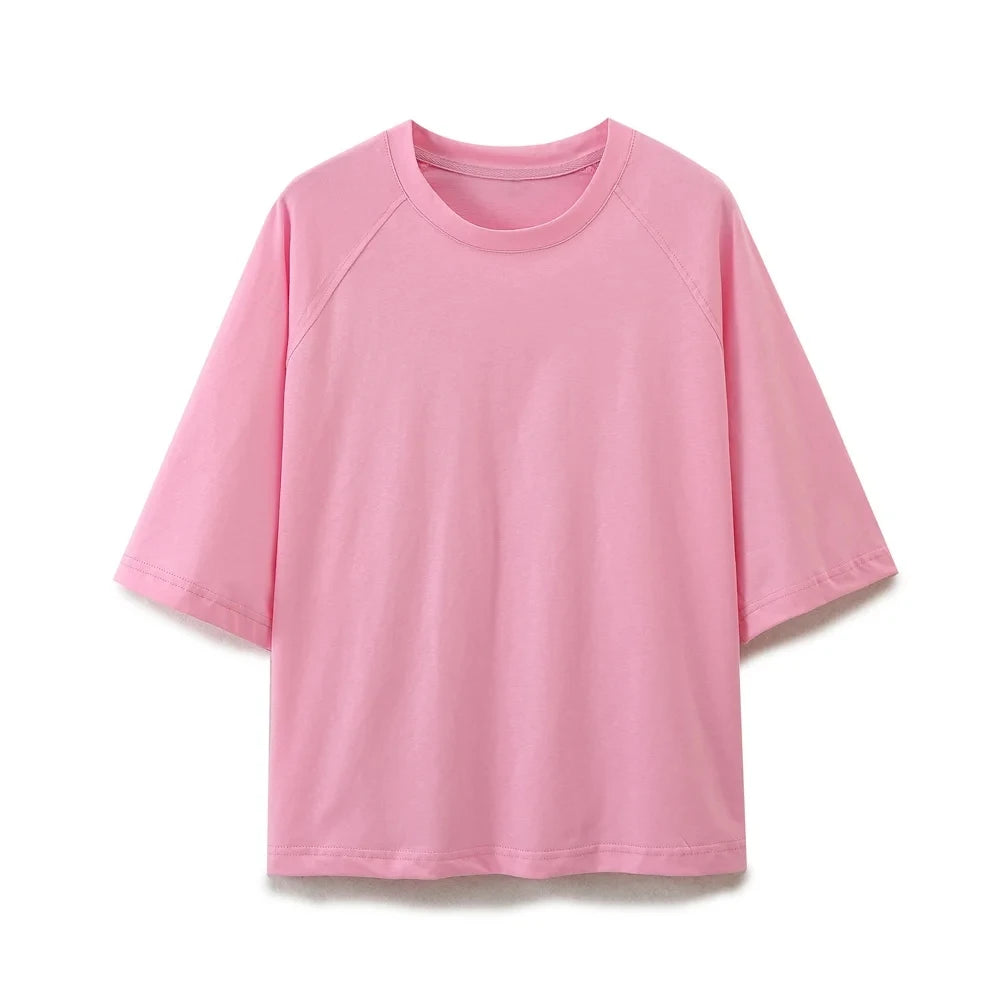 Oversized Raglan Sleeves T-Shirt