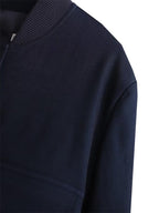 Oversized Bomber Cropped Shoulder Padded Jacket