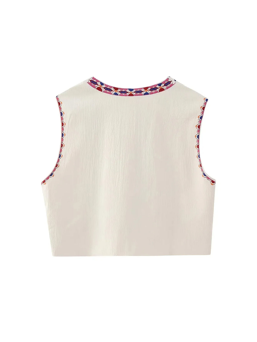 Embroidered Gilet Waistcoat