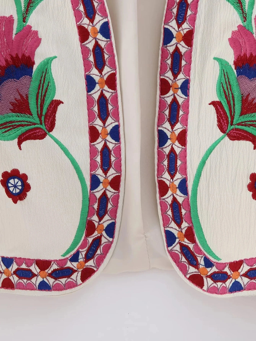 Embroidered Gilet Waistcoat