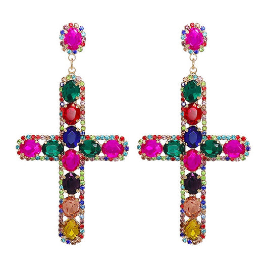 Santa Maria Cross Earrings